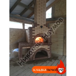 Компактная мини русская печь