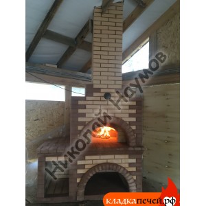 Компактная мини русская печь